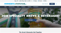 Desktop Screenshot of mnstatefair.org